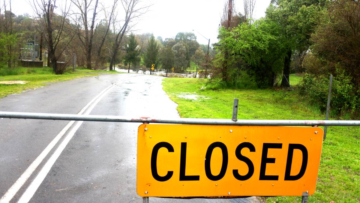 Flooded: Yass Low Level has been closed for months due to flooding. Photo: Toby Vue. 