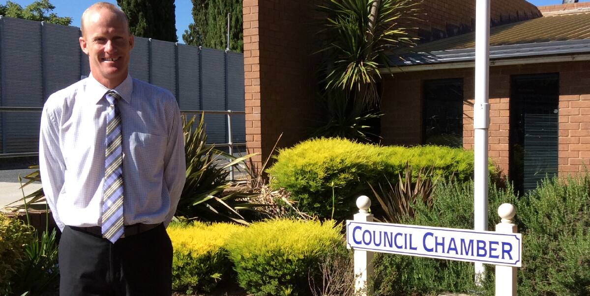 WELCOME: The newest member of the Yass Valley Council, recently appointed Director of Engineering Robert Fish is ready to roll up his sleeves. Photo: Supplied. 