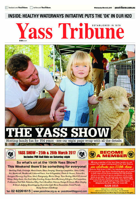 Click the image to read our eight-page guide to the Yass Show.