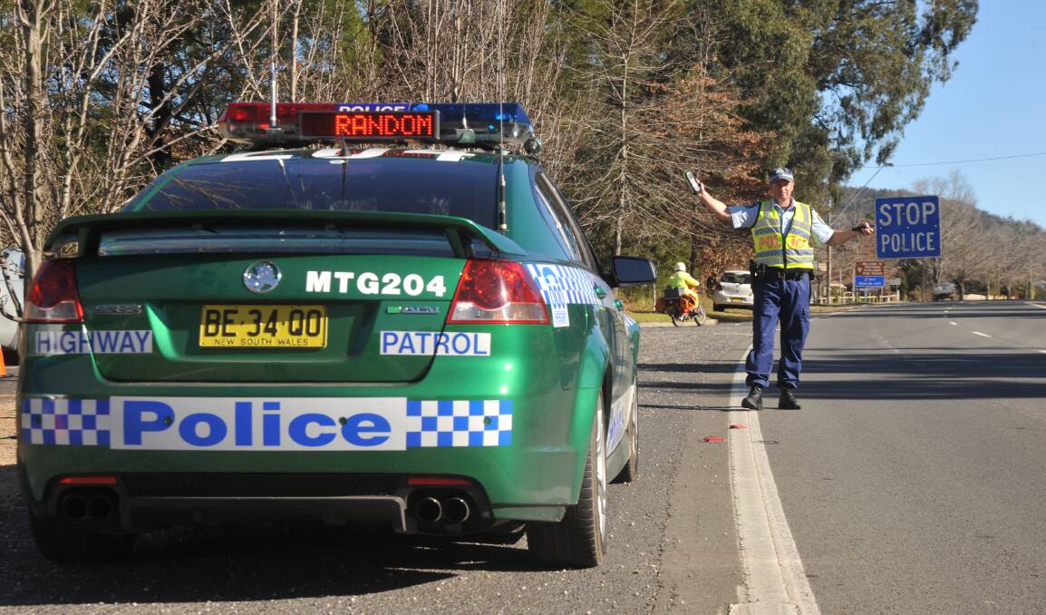 Slow Down: Police from the Hume Local Area Command will be out in force on the region's roads this long weekend during the double demerits period. Photo: SHN