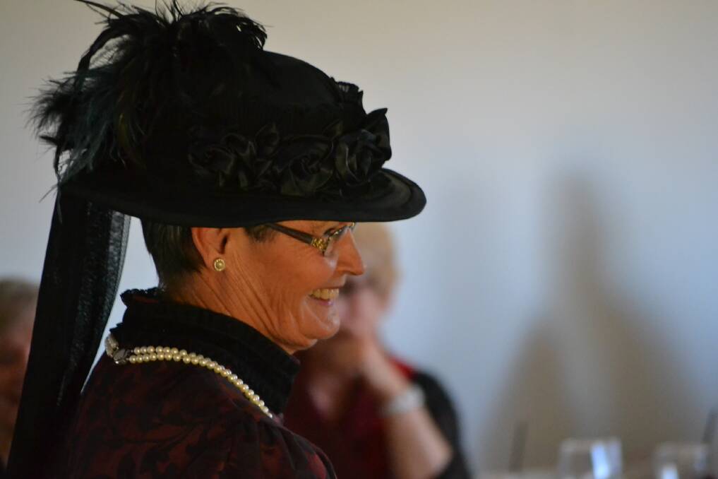 All smiles: Members and models alike were full of laughter during the fashion show, which took place at Yass Golf Club on Tuesday afternoon. 