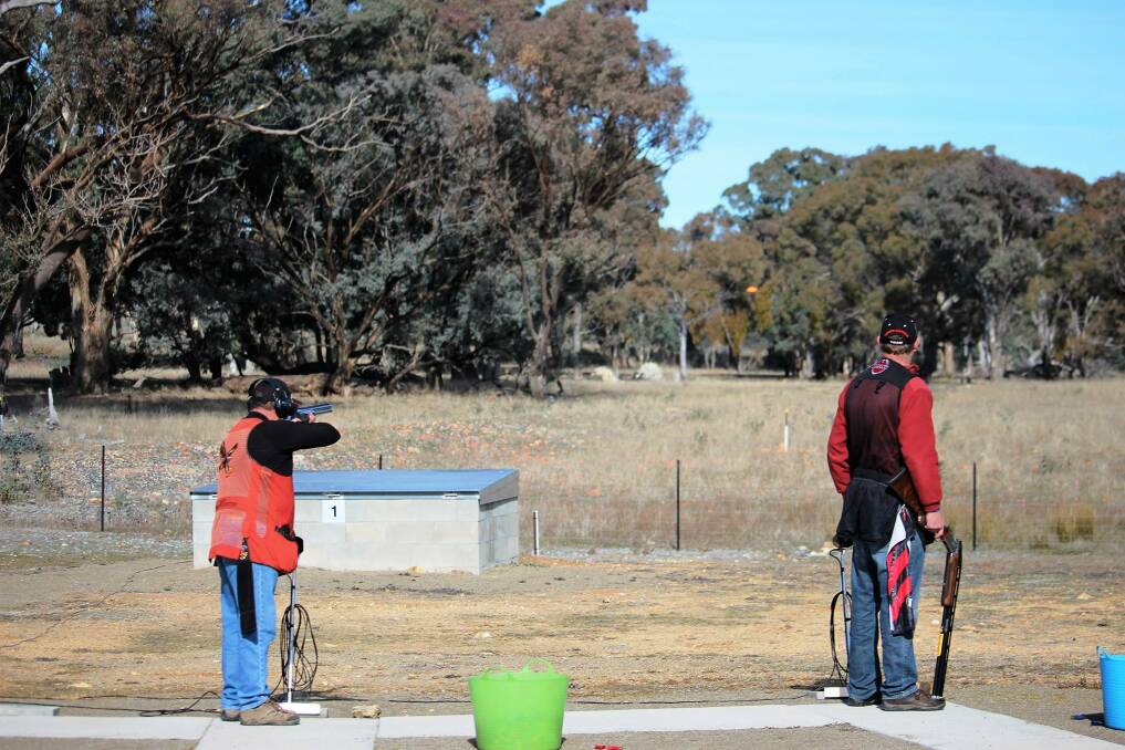 Ready, aim, fire: Thanks to the bright sunlight, the frost did not linger for long enough to impede the shooters in a chilly outing on Sunday during the July competition. Photo: YCTC