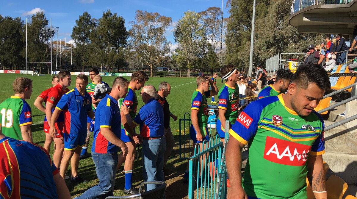 The Canberra Raiders assemble a squad of the region's most talented players every year. Photo: Country Rugby League