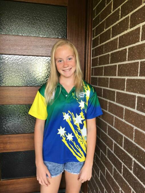 Young nominee: Bronte Anderson is the latest nominee for a Young Sportsperson of the Year award, having been nominated for her swimming exploits. Photo: supplied.