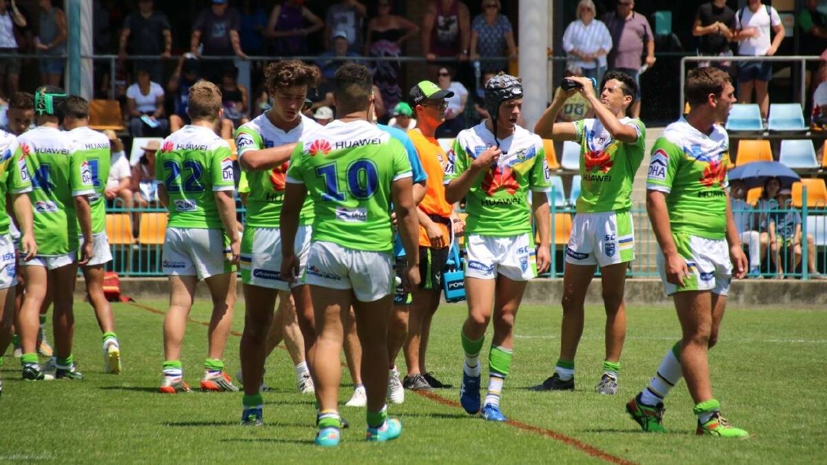 The goal for most players included in the development programs is to prove their mettle in the Harold Matthews Cup. Photo: Canberra Raiders.