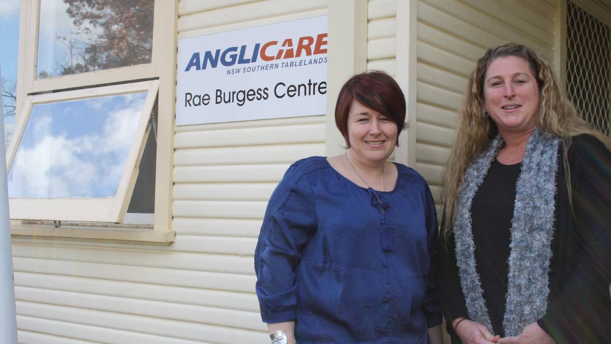 Regional manager of housing and social services for Anglicare NSW South Toni Reay and youth support worker Melissa O'Neill at the Rae Burgess Centre in Banjo Paterson Park. Photo: Alix Douglas