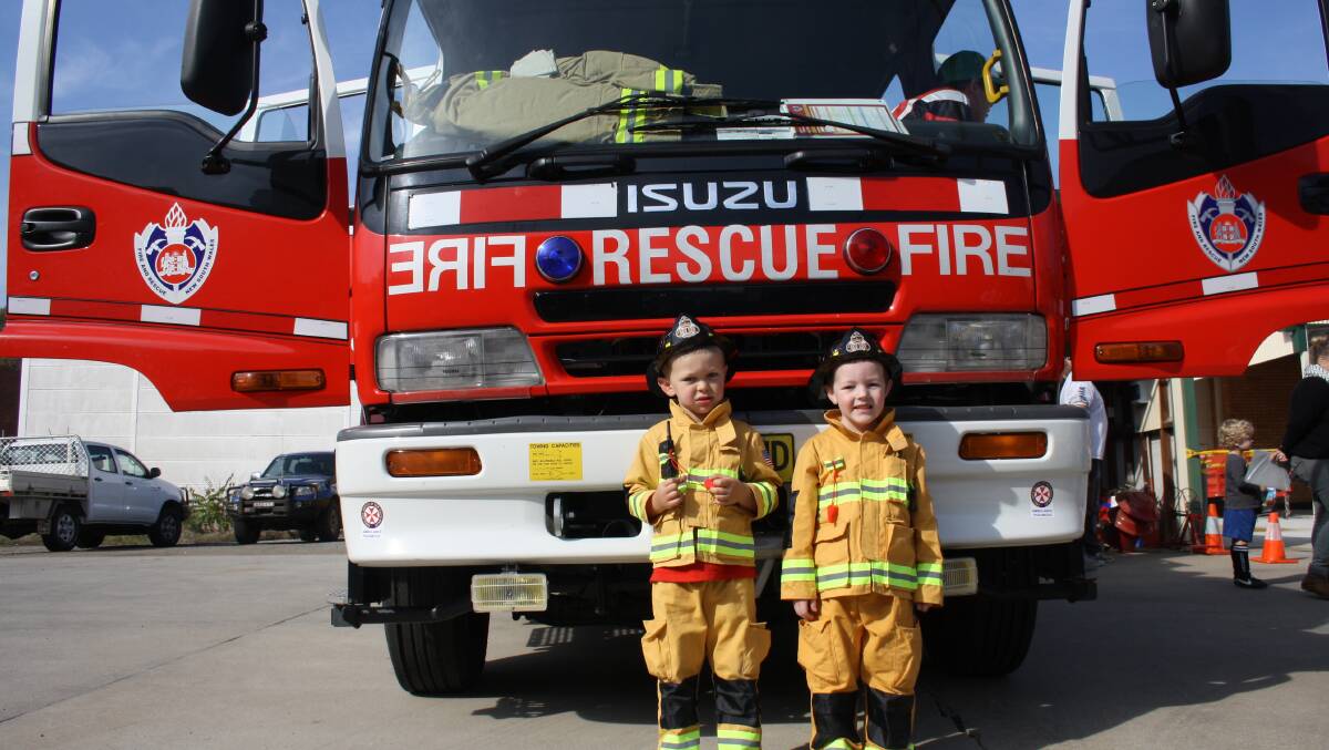 MEET YOUR HEROES: The fire station open day this Saturday promises fun for the whole family. Children will be able to take home a ‘Brigade Kids’ activity booklet.