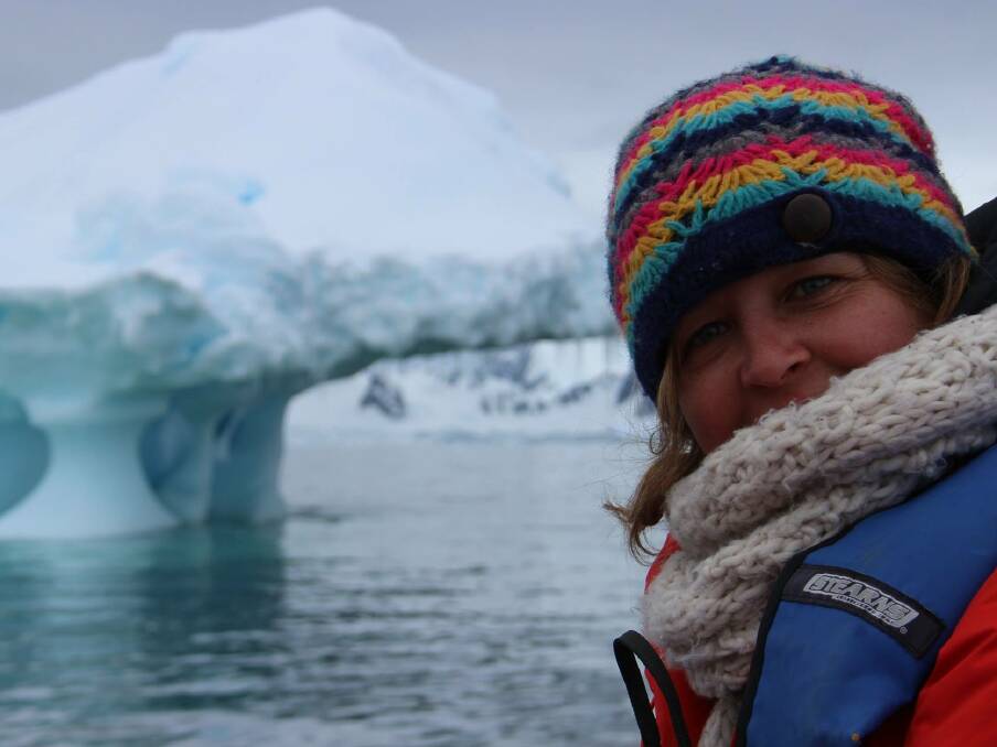 BREAKING THE ICE: Supporting scientific endeavours and supporting women in leadership in science has never been so important, according to Kate.