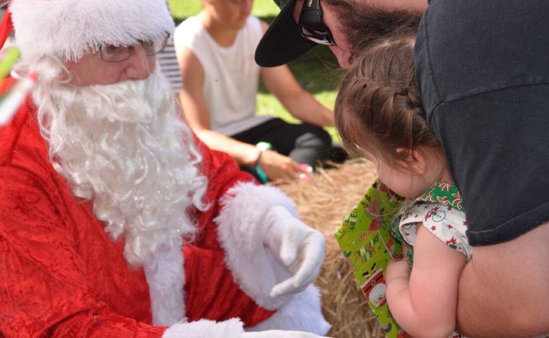 PICK OF THE PICS: Santa Claus made a special visit to the Yass Little Learners Christmas party at Walker Park on Sunday, November 27. Photo: supplied.