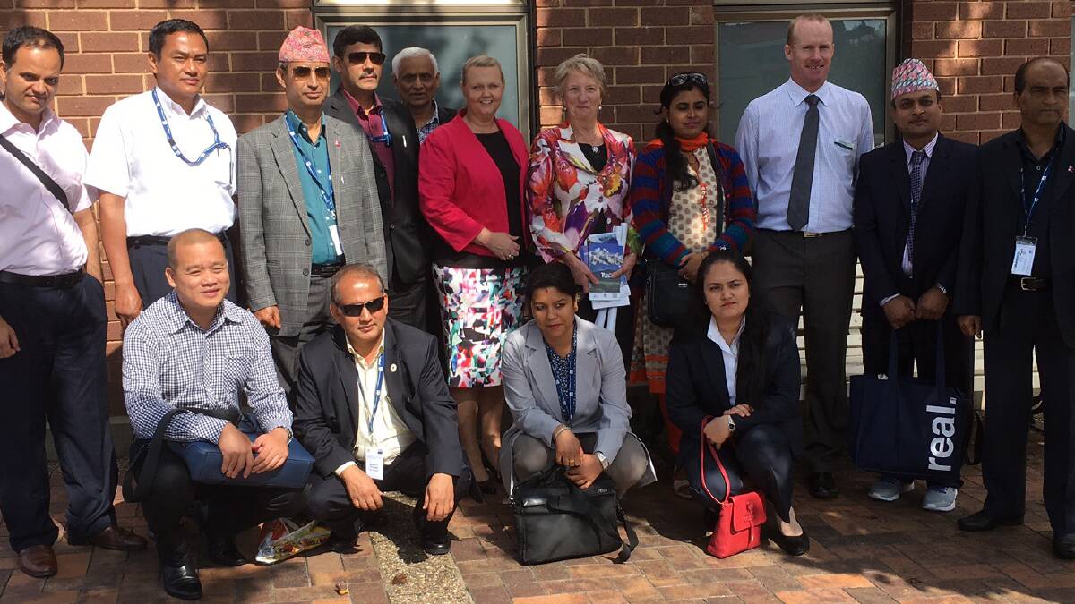 WELCOME TO YASS: Yass Valley Council hosted staff from the Nepalese Financial Comptroller General Office in town on Tuesday, March 28. Photo: supplied.