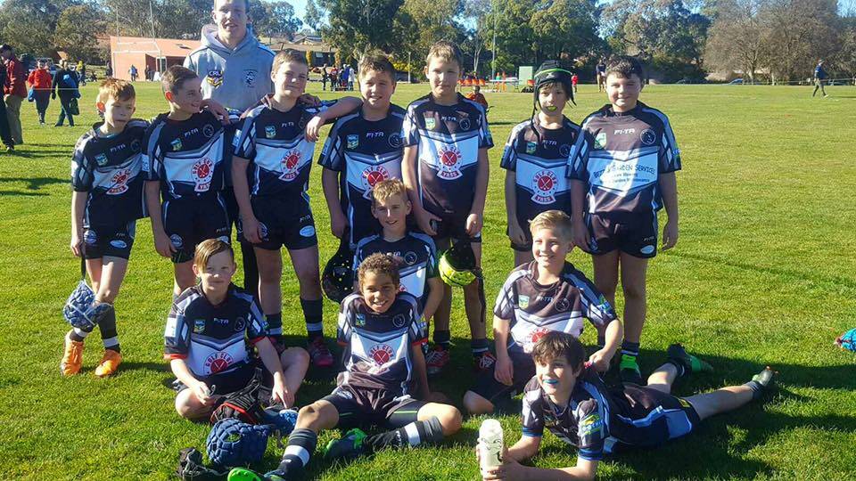 VICTORIOUS: The Yass U12s Magpies secured a strong 30–8 win against the Bears. Photo: Yass Minor Rugby League.