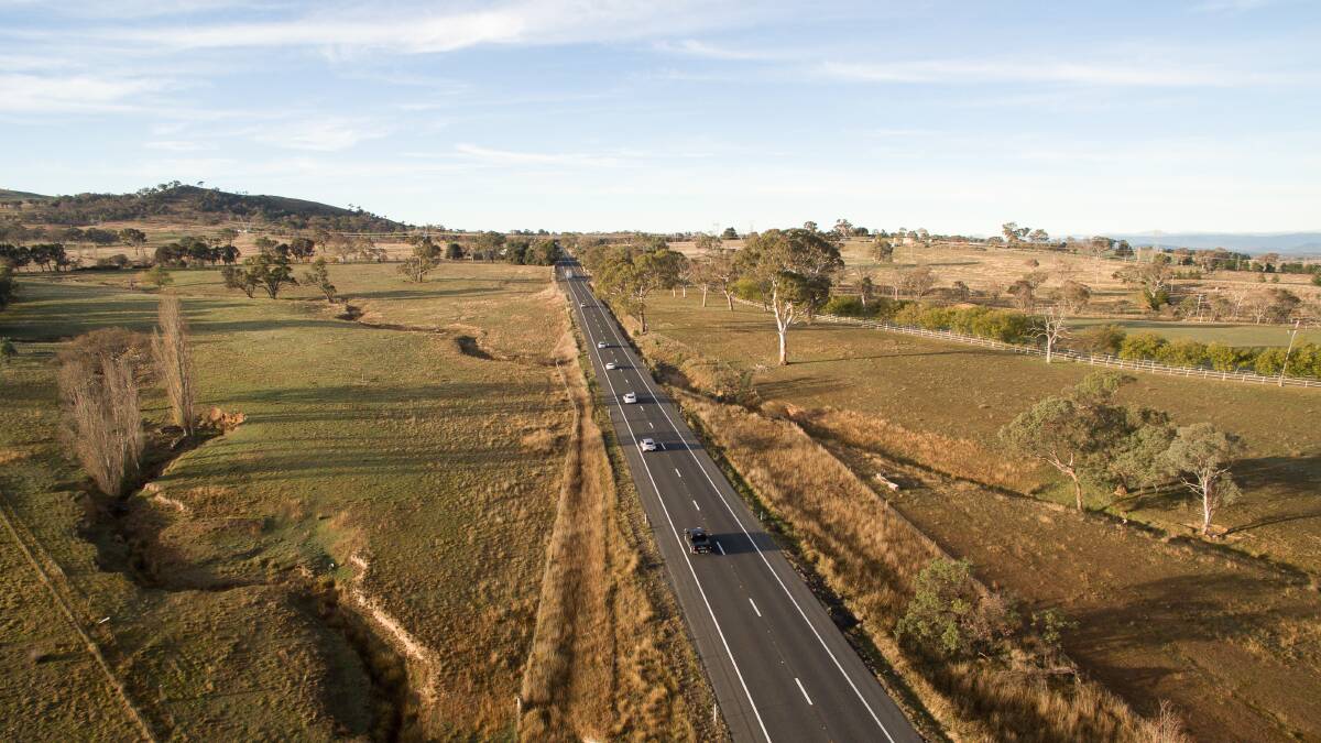 BOOST FROM STATE GOVERNMENT: The NSW Government revealed a $50 million injection towards developing the Barton Highway. Photo: Yass Tribune