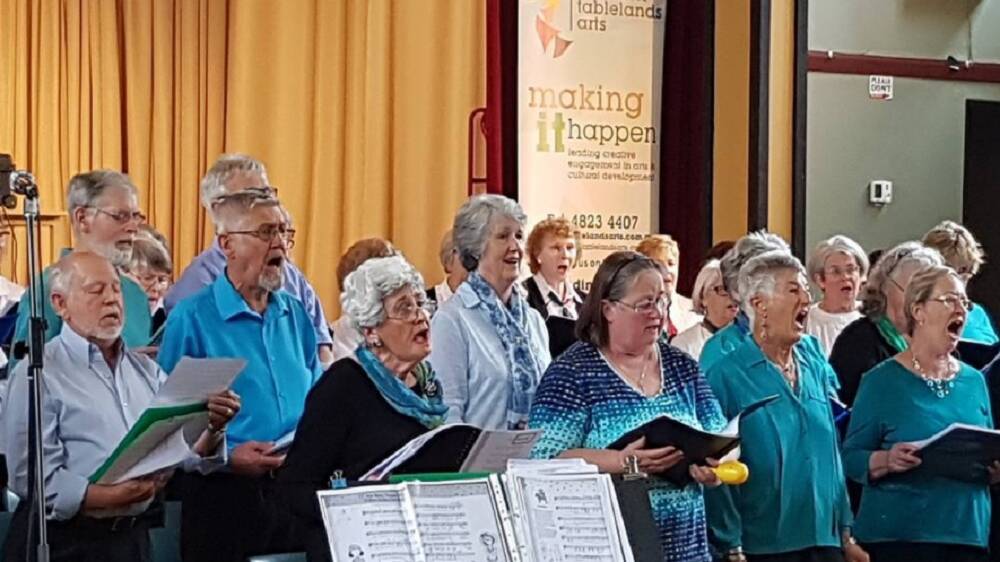 SUMMER LOVIN': Maisie's Choir in the Soldiers Memorial Hall on November 18. Photo: Southern Tablelands Arts