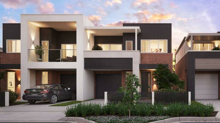 Stockland townhouses at Willowdale, Sydney. Photo: supplied
