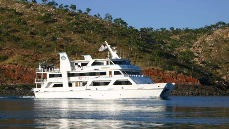 Coral Expeditioner I in the Kimberley for Aurora Expeditions. Photo: Aurora Expeditions