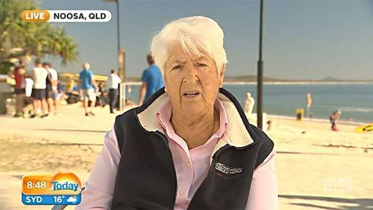 Dawn Fraser on Today. Photo: supplied