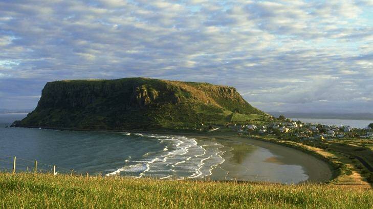 Pretty as: The town of Stanley sits on the north-west tip of Tasmania.