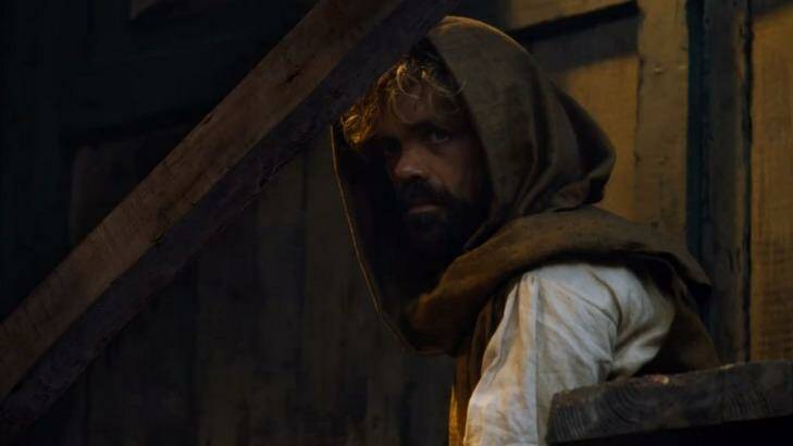 A bearded Tyrion Lannister