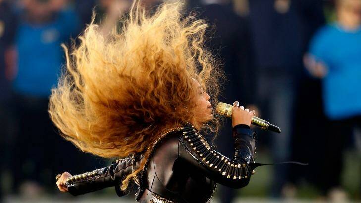 Beyonce's Super Bowl performance kickstarted Red Lobster's sales. Photo: Ezra Shaw