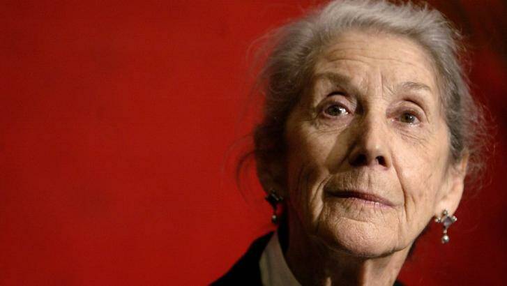 "Not a political person by nature": Nadine Gordimer. Photo: AP Guillermo Arias