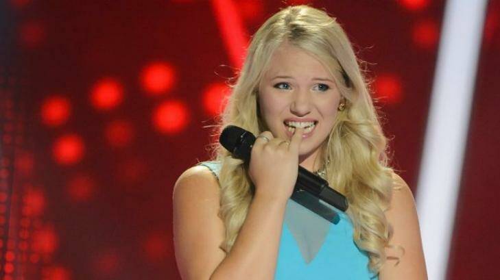 Powerhouse voice ... outstanding talent (and our overall winner) Anja Nissen. Photo: Channel Nine