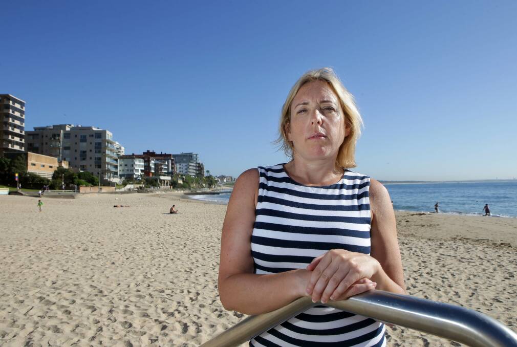 No butts: Katie Towers wants to see smoking banned from the shire's beaches. Picture: John Veage