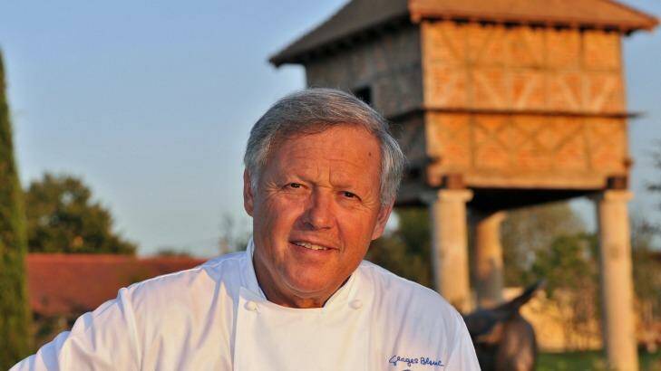 At the helm: Goerges Blanc took over the restaurant, which had been in his family since 1872. 