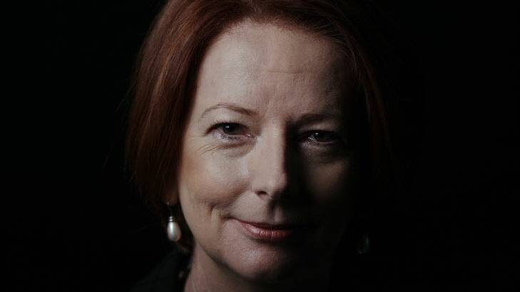 Julia Gillard Photo: Alex Ellinghausen