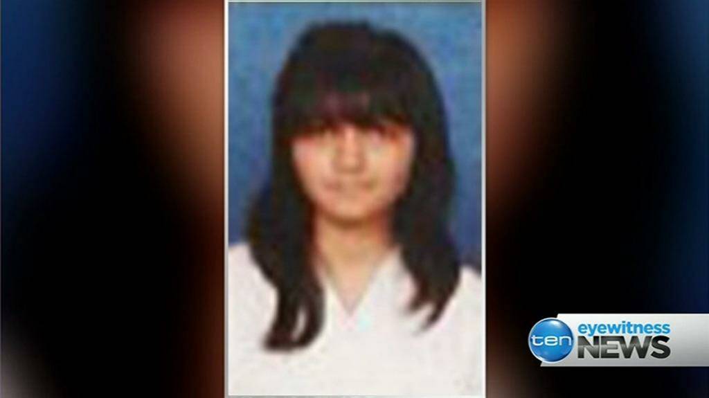 Aneria Patel, 16, was killed when she was hit by a car in Kogarah on Monday.  Photo: Channel Ten