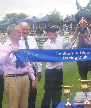 Gold in Goulburn: connections celebrate with Pythagorean. Photo: Chris Clarke