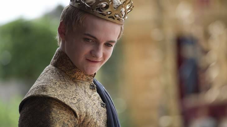 The <i>Game of Thrones</i>, King Joffrey.