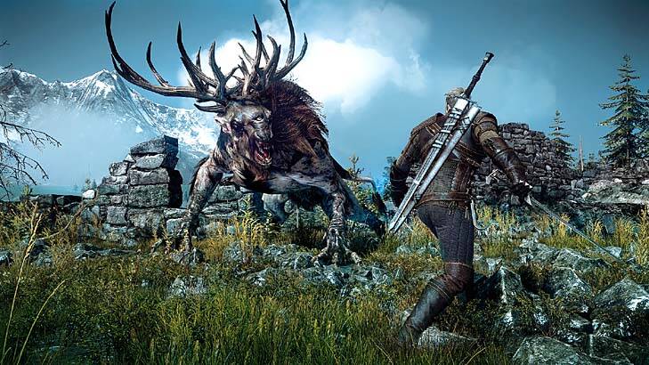 Free range: The new game from CD Projekt RED, The Witcher 3: Wild Hunt, is 35 times larger than its predecessor.