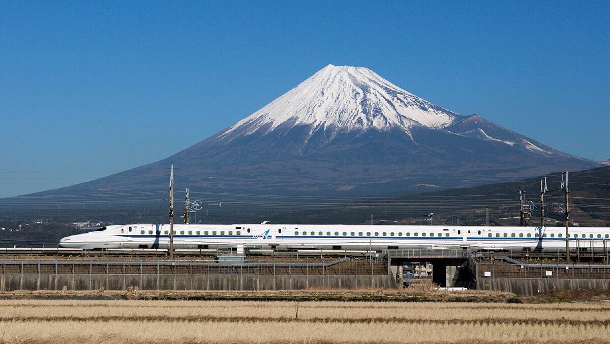 The Shinkansen bullet train from Tokyo to Kyoto in Japan was buildt using the value capture method.