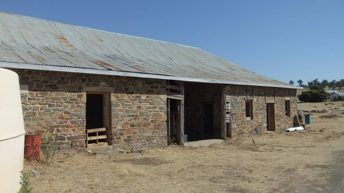 This barn was built by convicts near Murrumbateman in 1845.