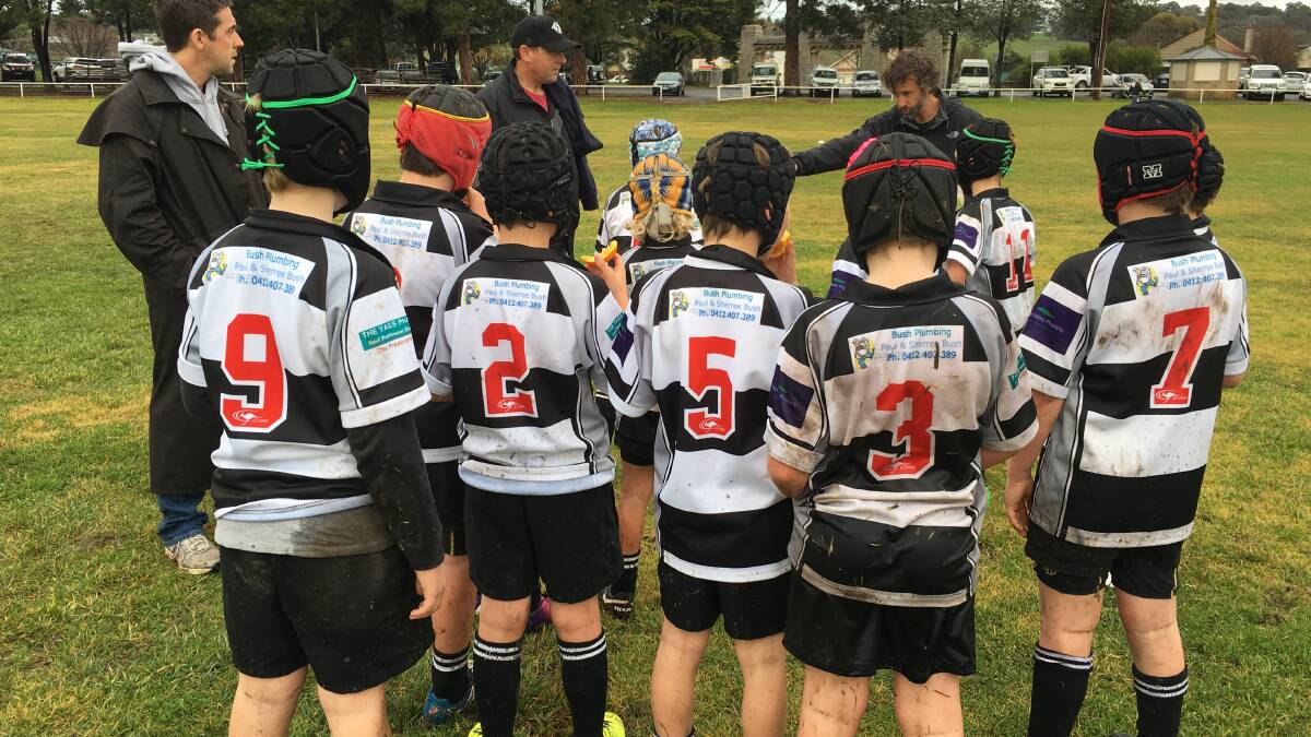The Yass Rams Junior Rugby Union gala day was a great success. Photo: Camilla Duffy. 
