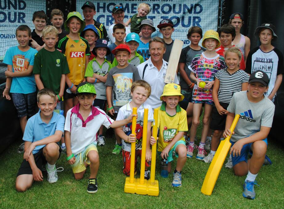 THE HOME GROUND CRICKET TOUR A BIG HIT IN YASS