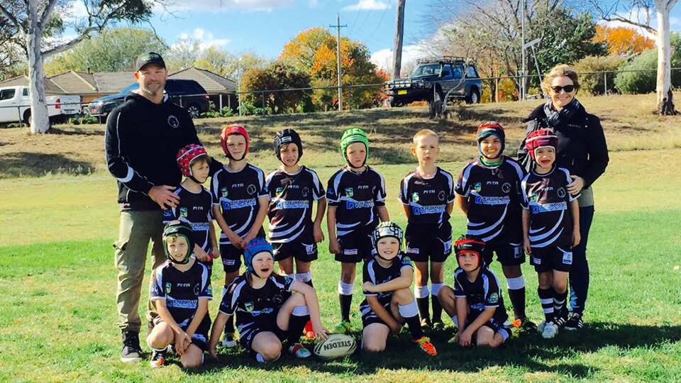 The Yass Magpies Under 7’s for 2016. Photos: Supplied. 

