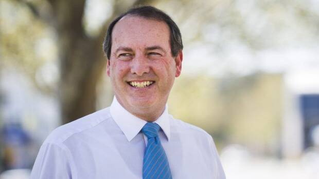 Liberal incumbent for the seat of Eden Monaro, Peter Hendy. Photo: Rohan Thomson.