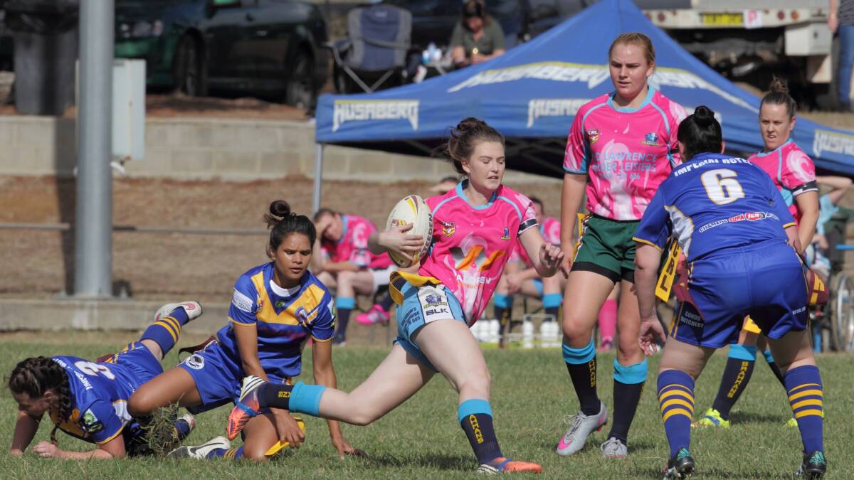The Jersey Girls out classed the opposition with tightly knit team play.