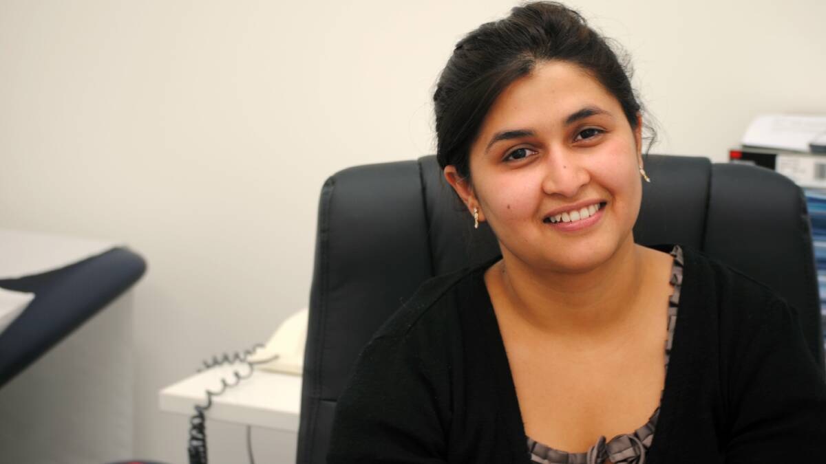Dr Pragya Budhaulia is the newest doctor in Yass and she's specialising in skin cancer treatment. Photo: Jessica Cole. 