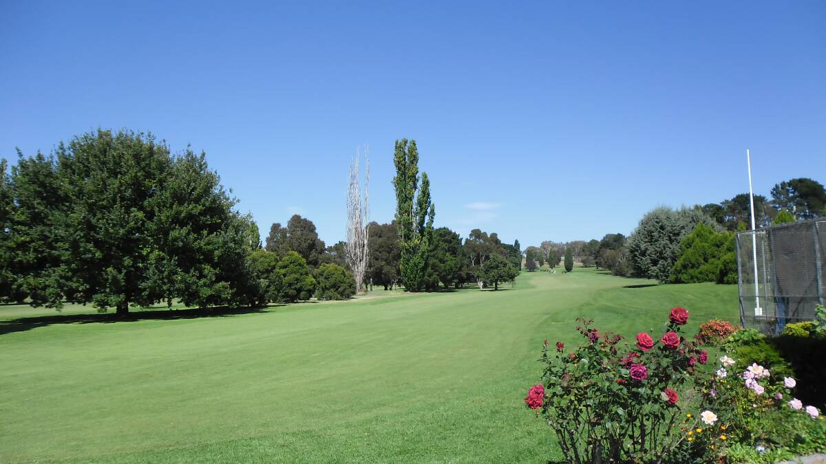 The Yass Golf Club has been in perfect condition recently.