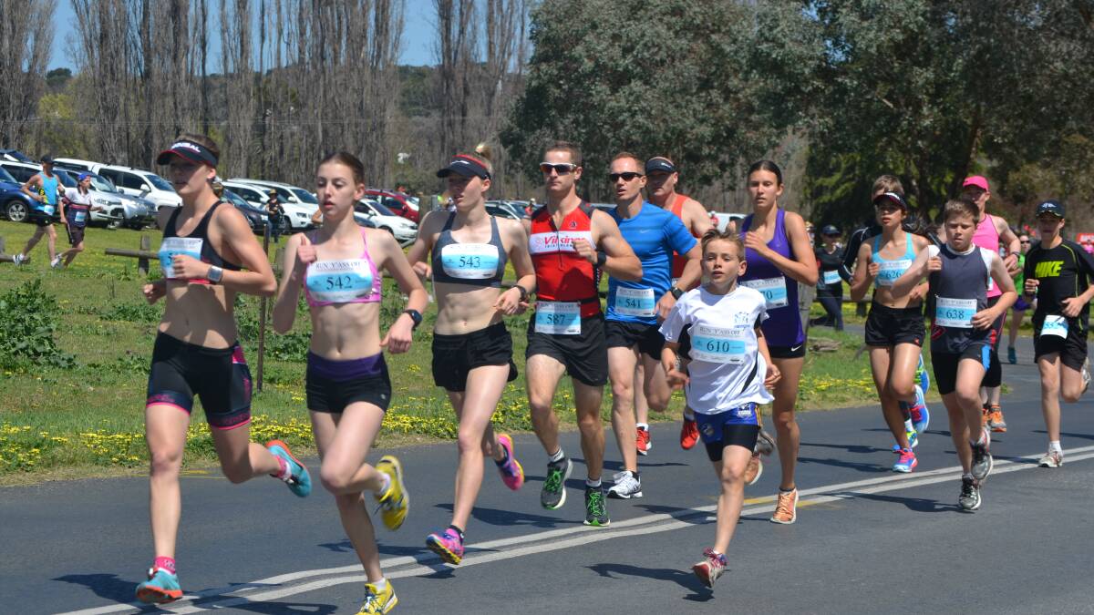 Even if you haven't entered, don't miss the Yass Valley Running Festival on tomorrow morning.
