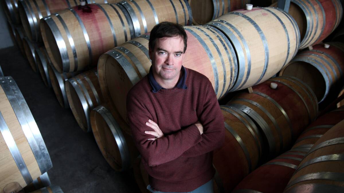 Tim Kirk, chief winemaker and chief executive of Clonakilla Wines in Murrumbateman, NSW, says there is a slow return of optimism regarding the export markets. Photo: Supplied.