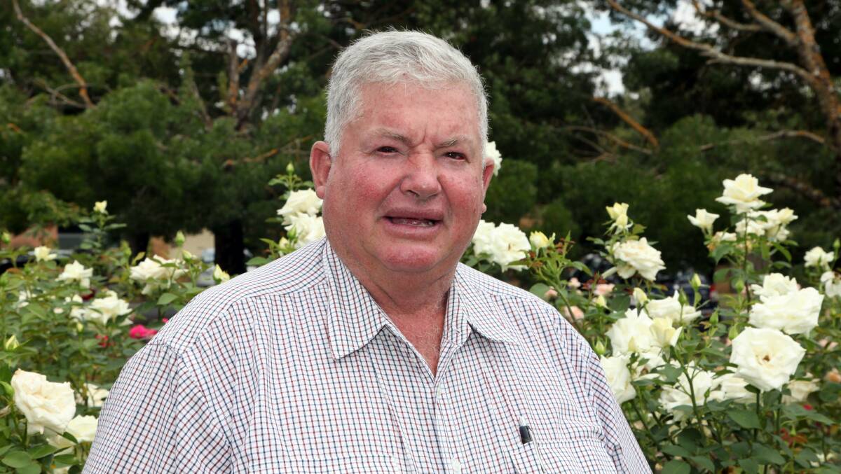 Former Upper Lachlan Shire Mayor Brian McCormack OAM. 
