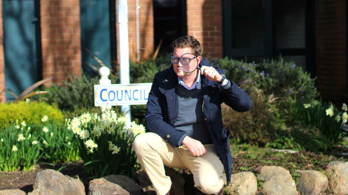 Nick Tyrrell says the waste vouchers were a waste of money. Photo: Jessica Cole.  