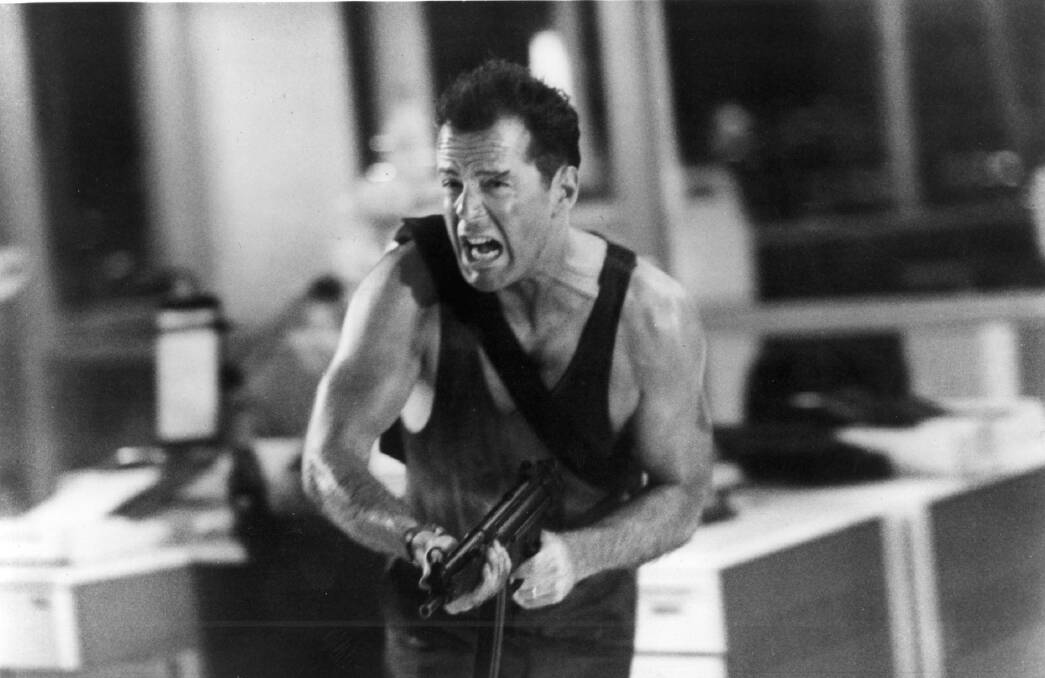 Bruce Willis in the trigger-happy Christmas blockbuster. Picture supplied by Twentieth Century Fox.