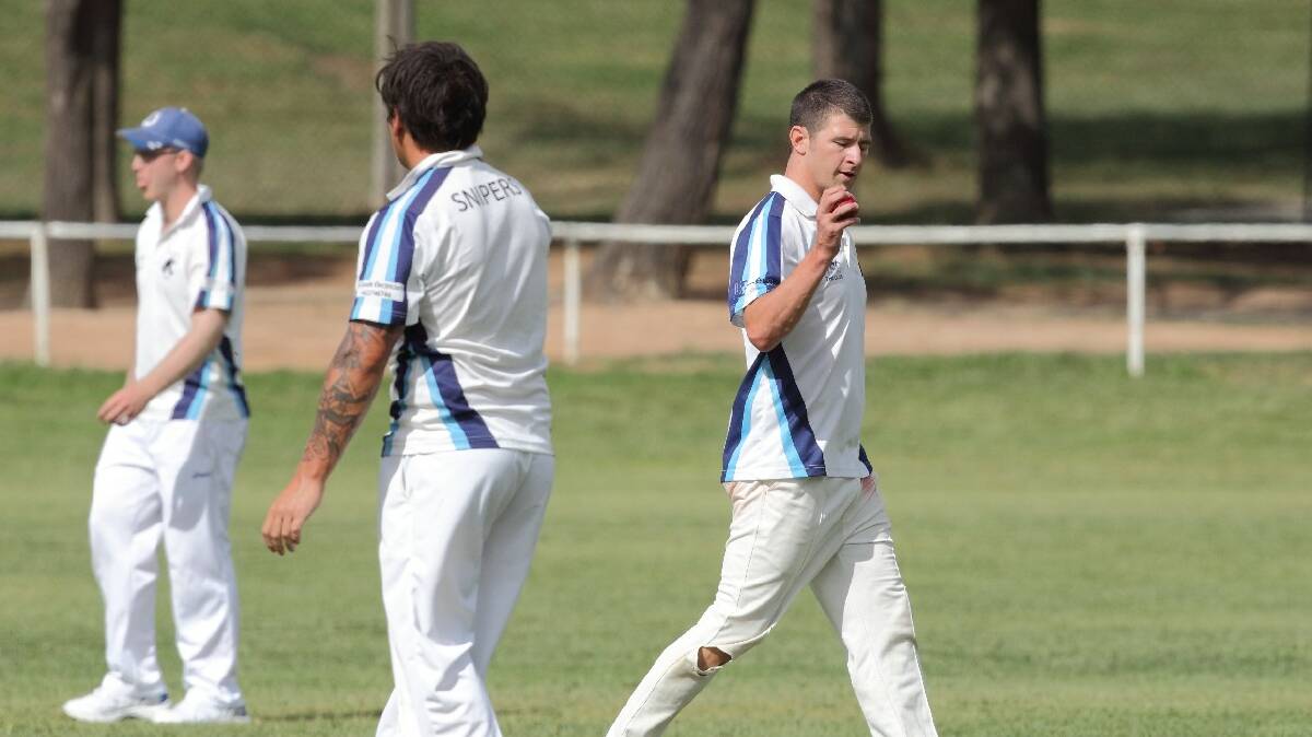 Craig Irwin bowled strongly and claimed two wickets on Saturday. Photo: RS Williams.