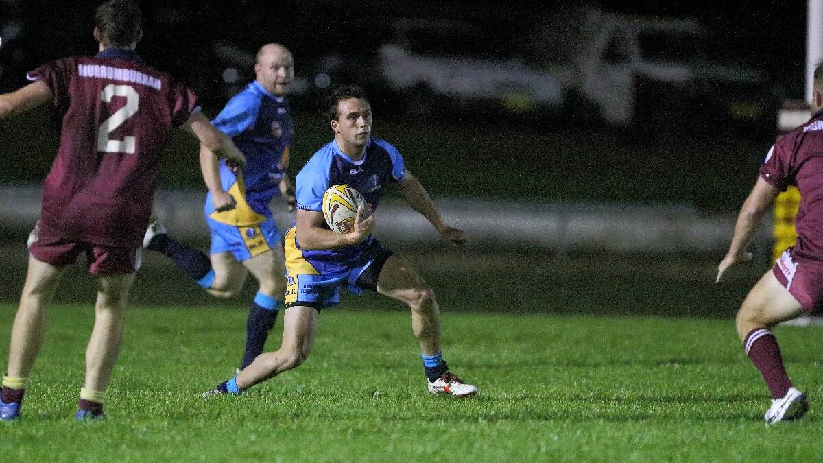 The Binalong Brahmans enjoyed a comfortable 22-6 victory in their trial against the Harden Hawks. The women's touch season also kicked off with a trial between the same two clubs held before the men's. Photos: RS Williams.