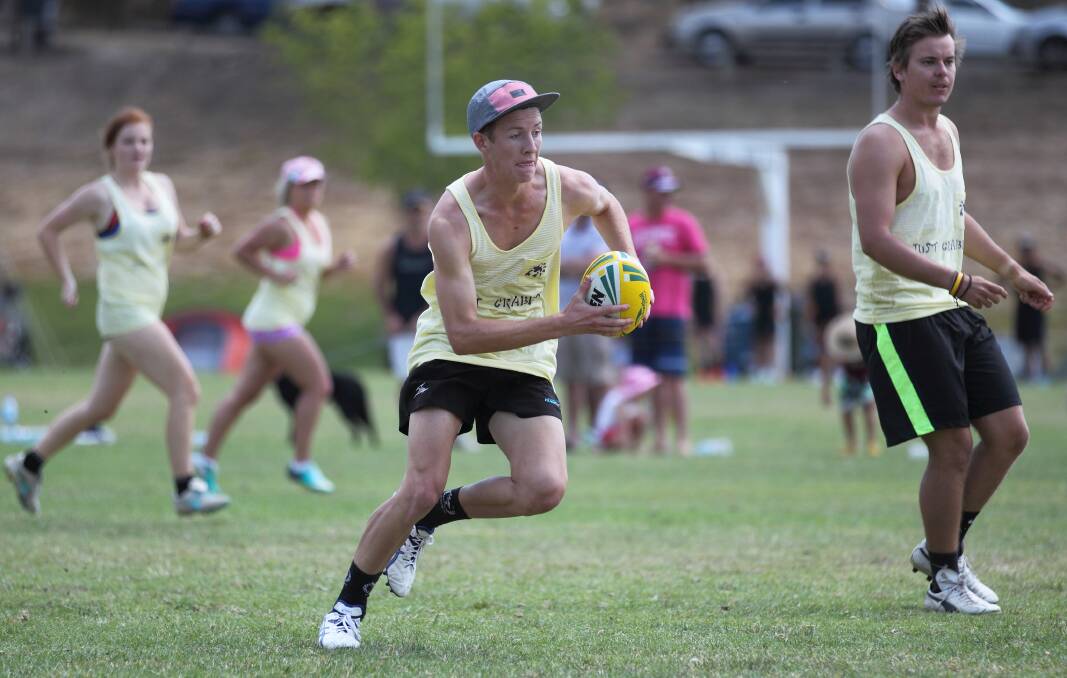 The Yass Knockout is considered the biggest social touch football tournament in NSW. Photo: RS Williams. 
