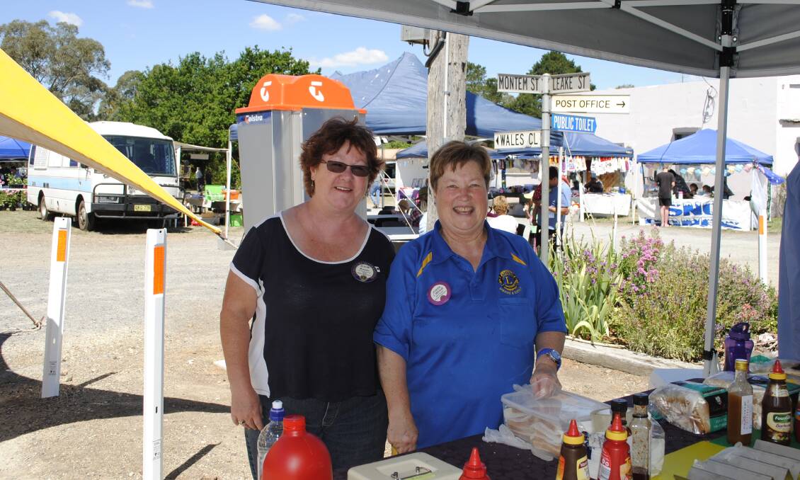 The Bowning & District Lions Club members are gearing up for another big day at Bowning. Photo: Karan Gabriel.